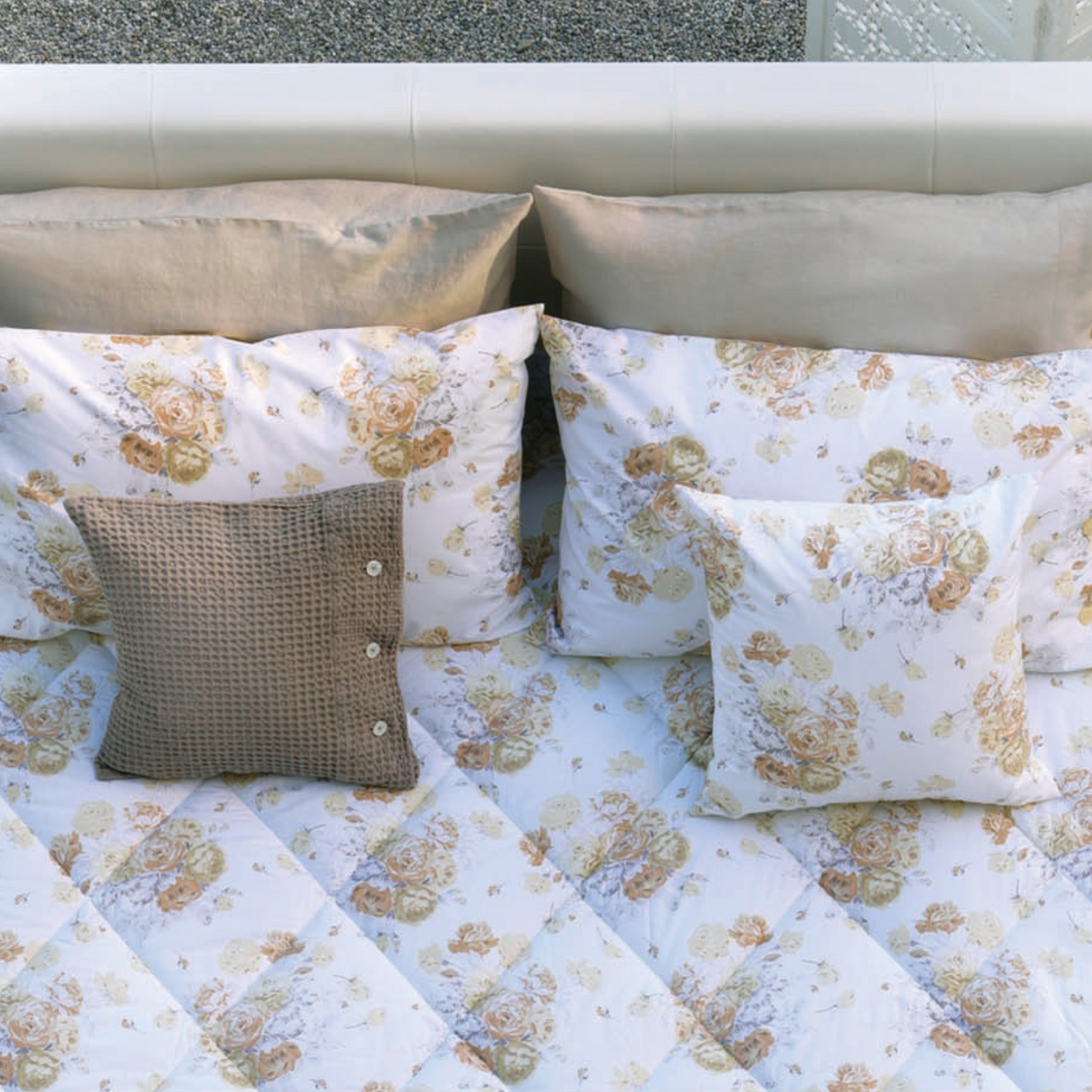 Parure Copripiumino Bouquet 100% Percalle di Cotone