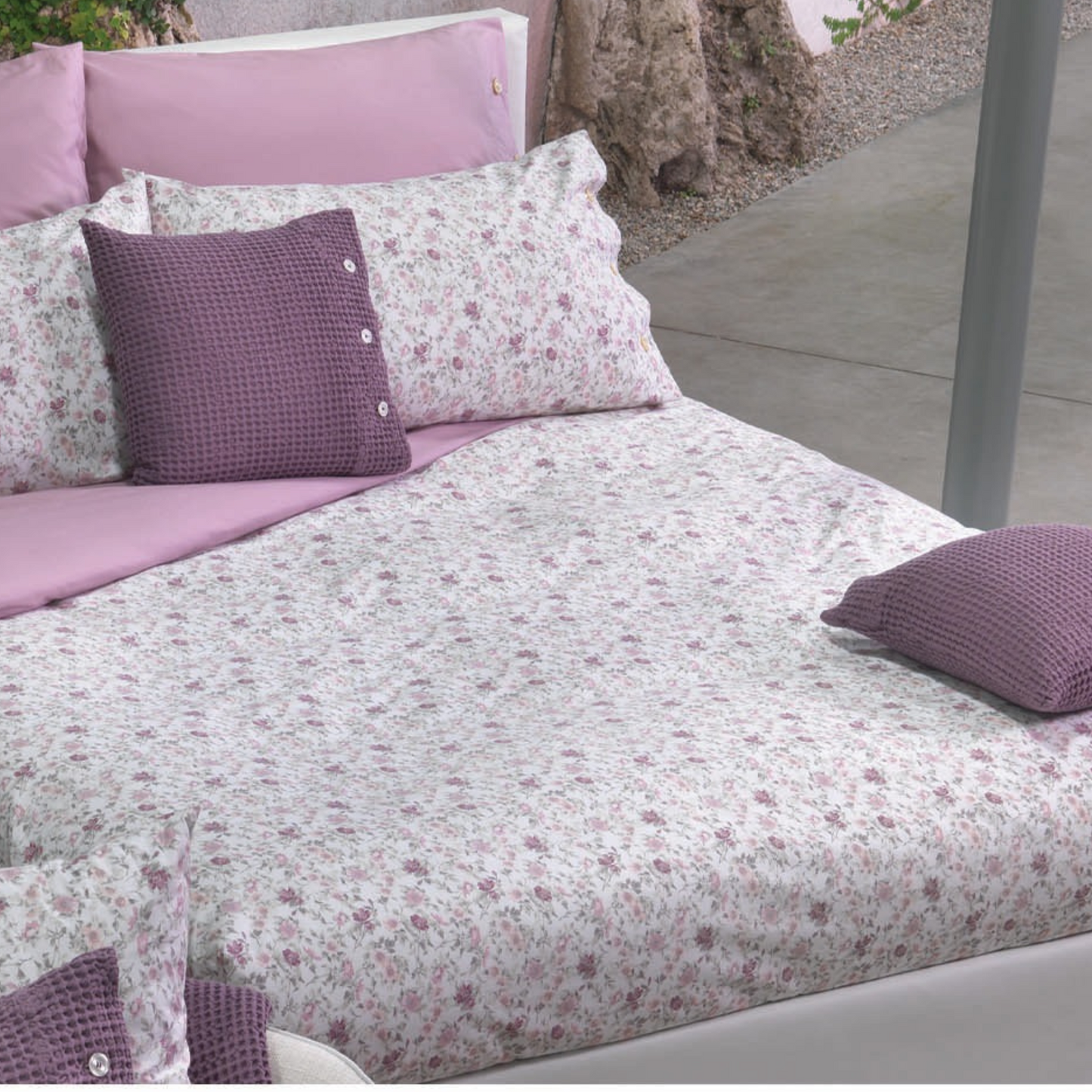 Parure Letto Claire 100% Percalle di Cotone