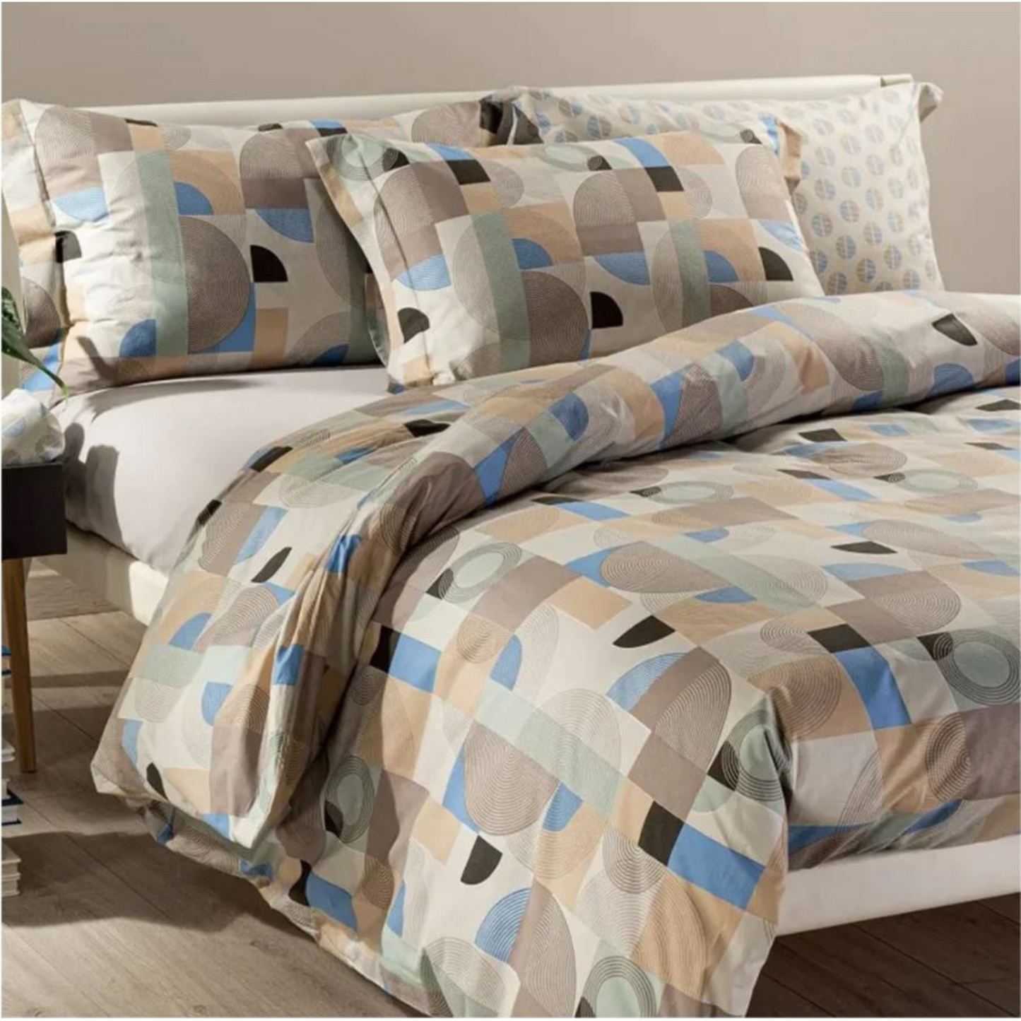 Completo Copripiumino Tech Bed Collection 100% Cotone