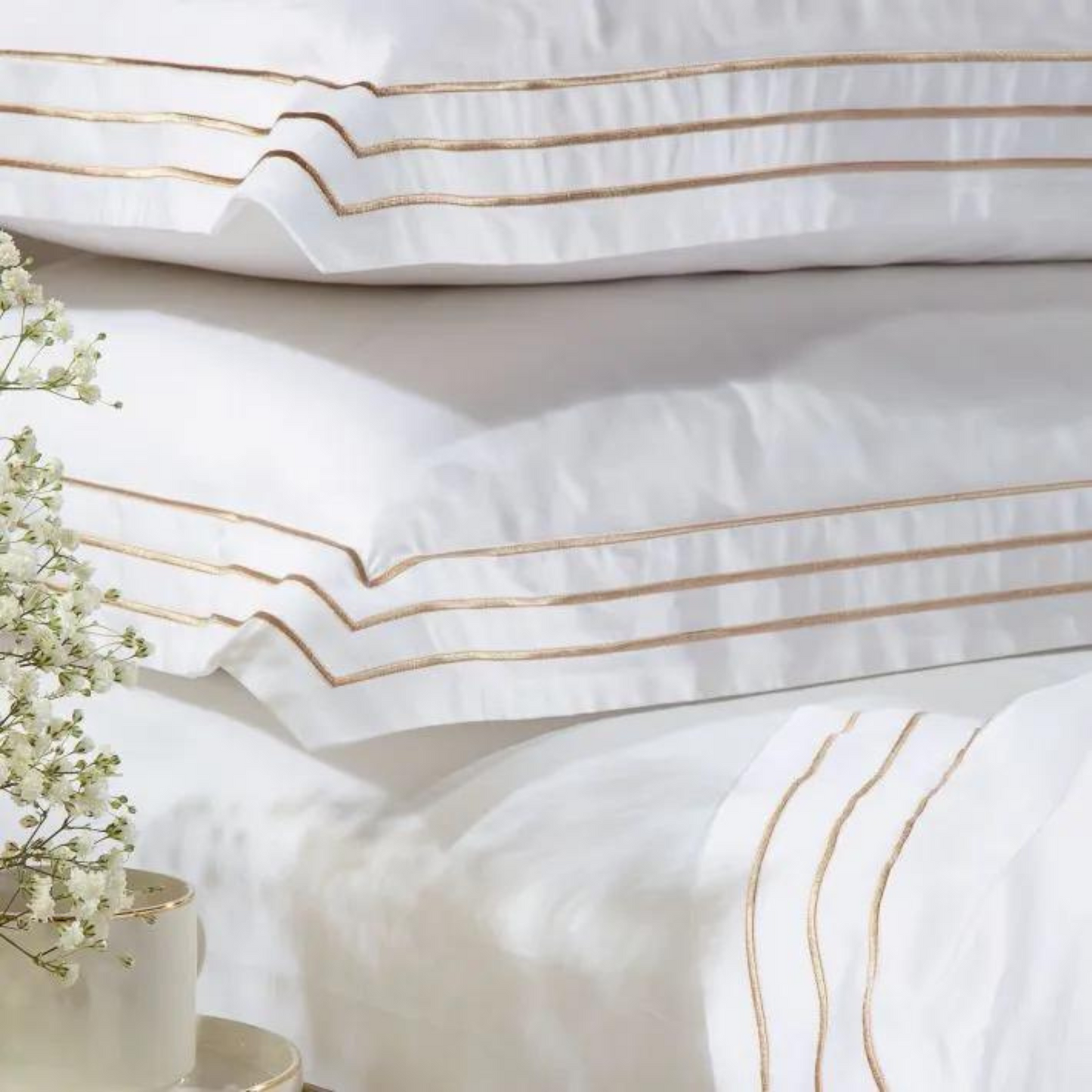 Completo Copripiumino Melodie in Raso di cotone