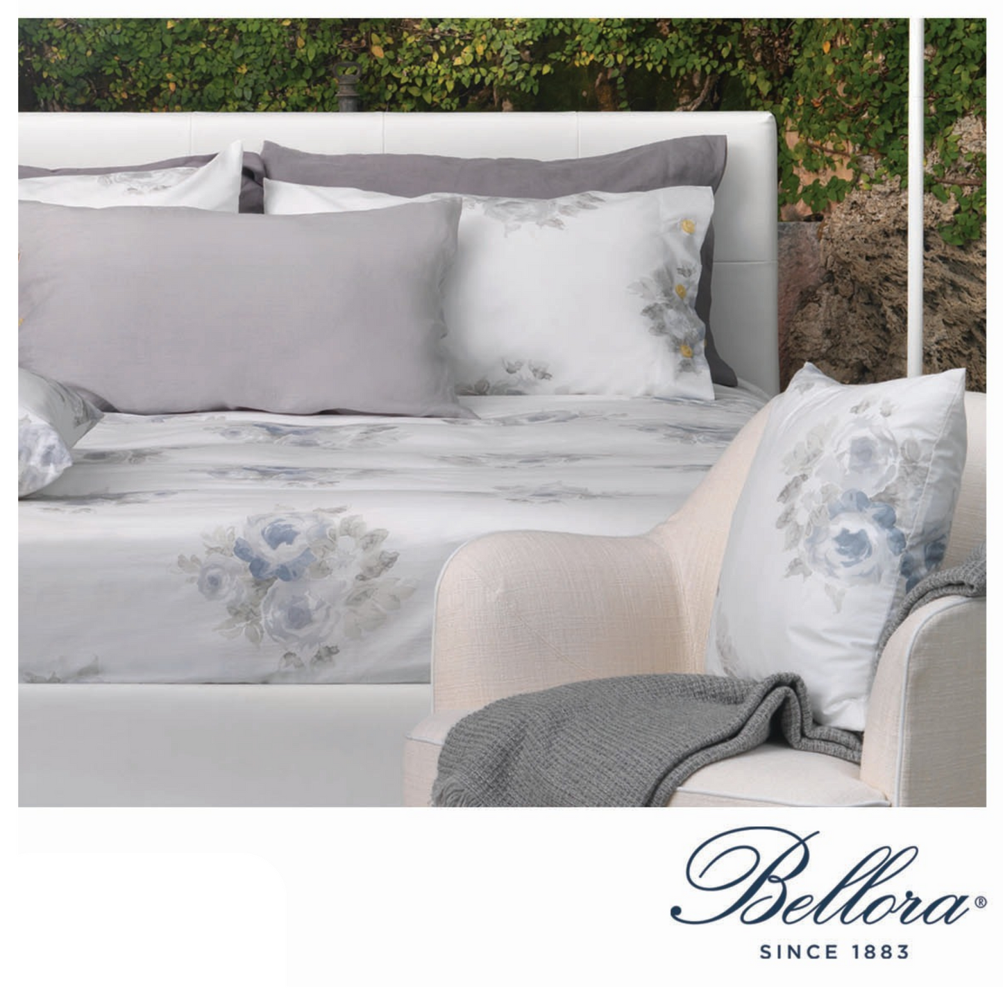 Trapunta Charlotte 100 % Percalle di Cotone