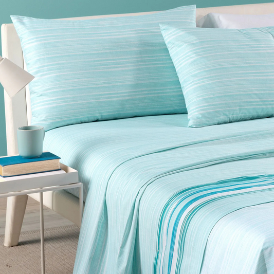 Completo Lenzuola Atlanta 100% Cotone