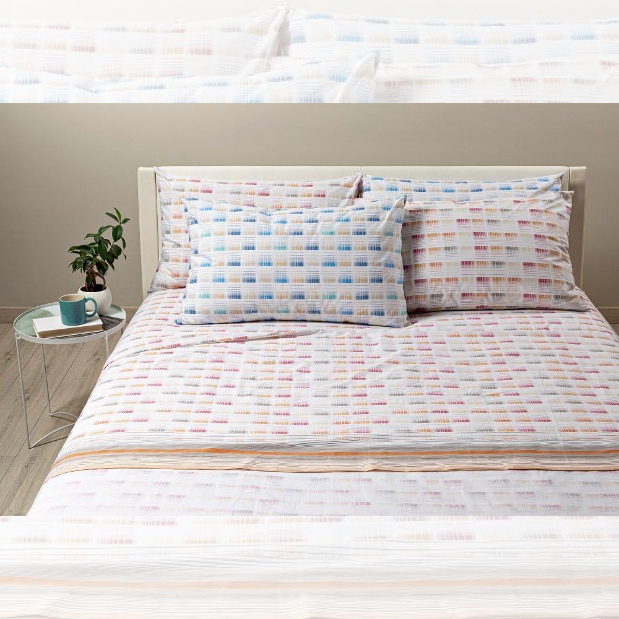 Caleffi - Copleto Lenzuola Atrioniale | Design 100% Italiano Dal 1962 | Conforto E Sicurezza - Foto 6