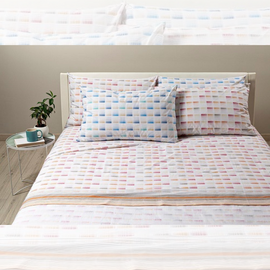 Completo Lenzuola Caleido 100% Cotone
