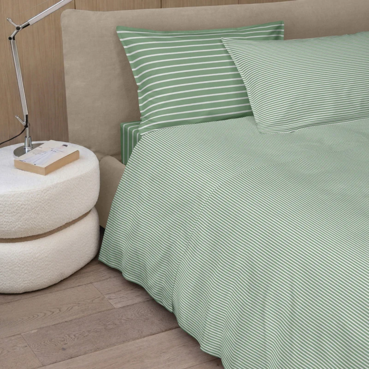 Completo Lenzuola Smarty Easy Stripes no stiro