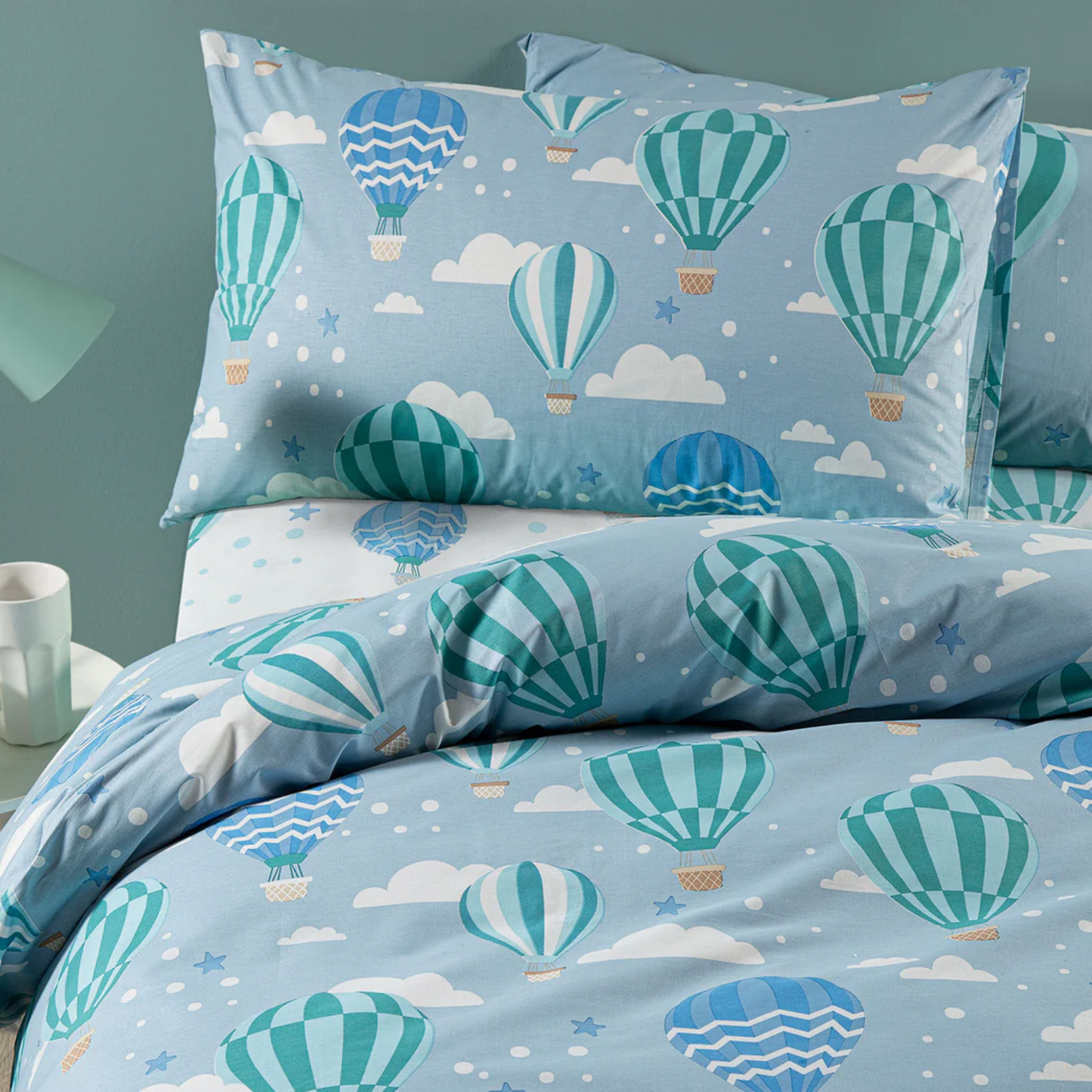 Completo Copripiumino Star Kids 100% cotone