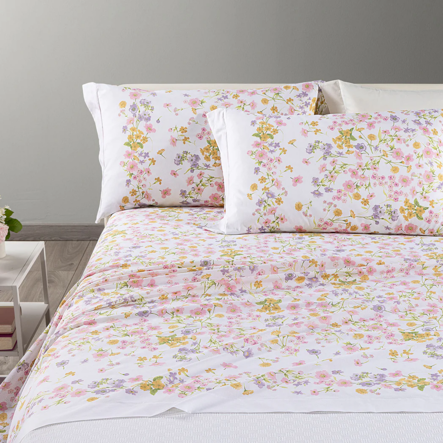 Completo Lenzuola Provenza Bed Collection 100 % Cotone