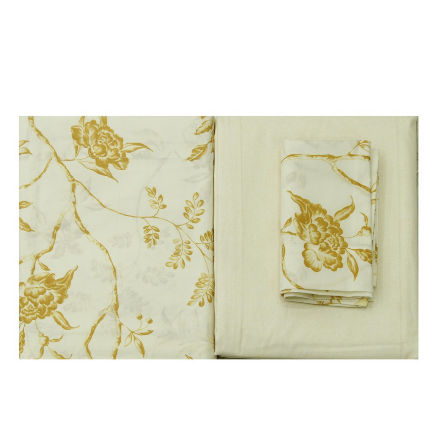 Completo lenzuola-Copriletto Lea in percalle di cotone