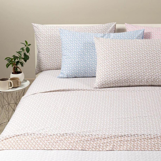 Completo Lenzuola Pagoda 100% Cotone