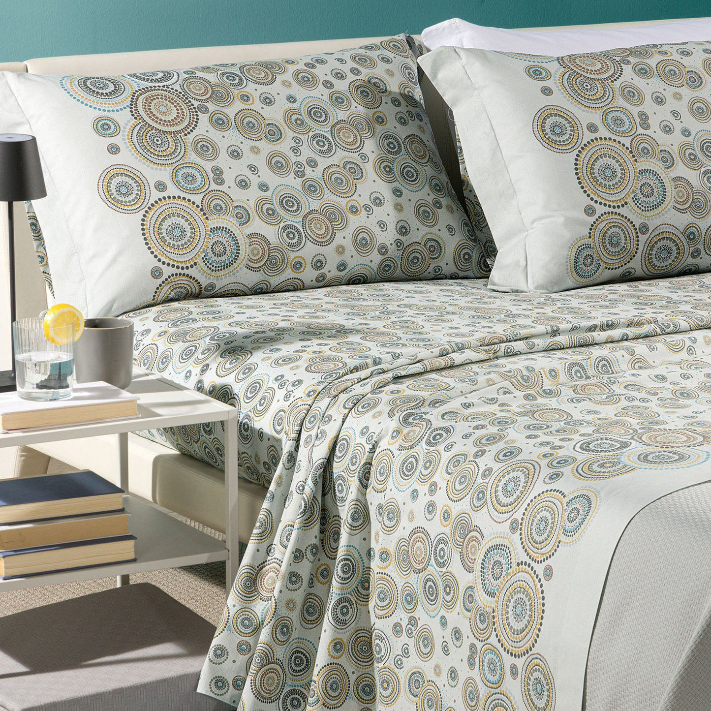 Completo Lenzuola Dea Bed Collection 100 % Cotone