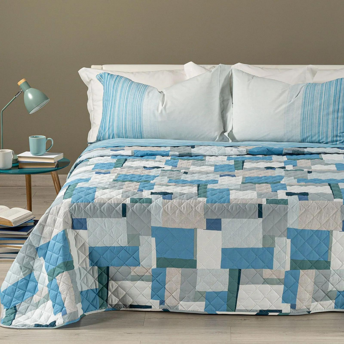 Copriletto Trapuntato Atlantic 100% Cotone