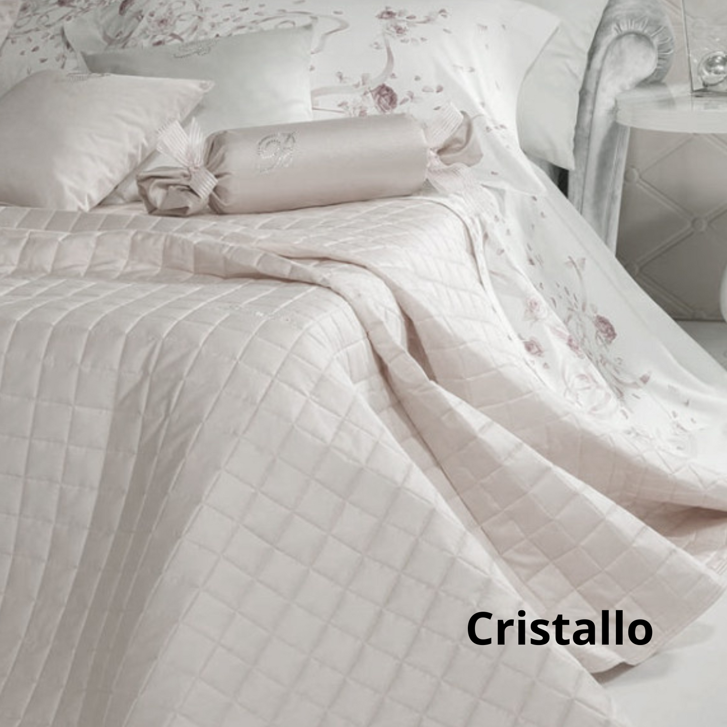 Copriletto Lory trapuntato con strass