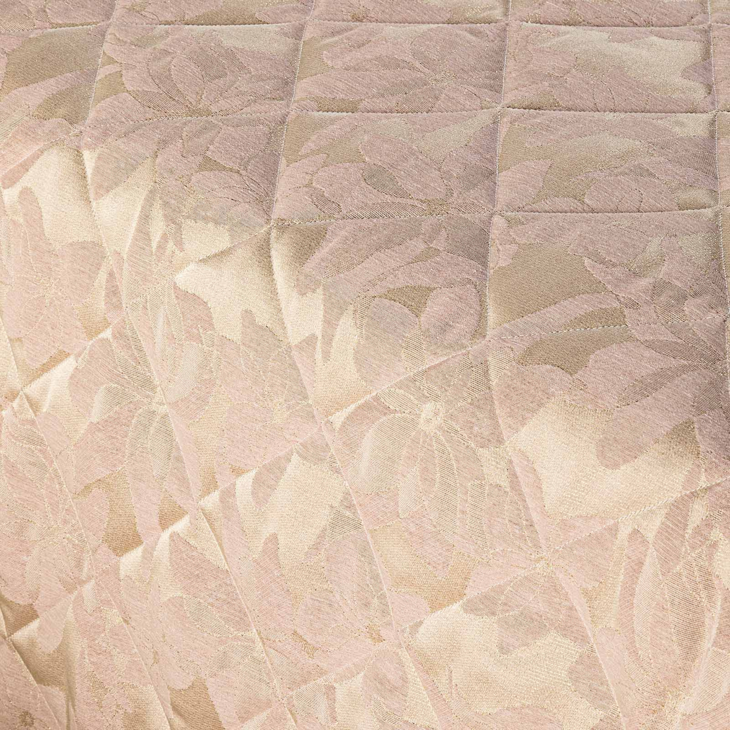 Copriletto Trapuntato Nabucco 100% Raso Jacquard di cotone