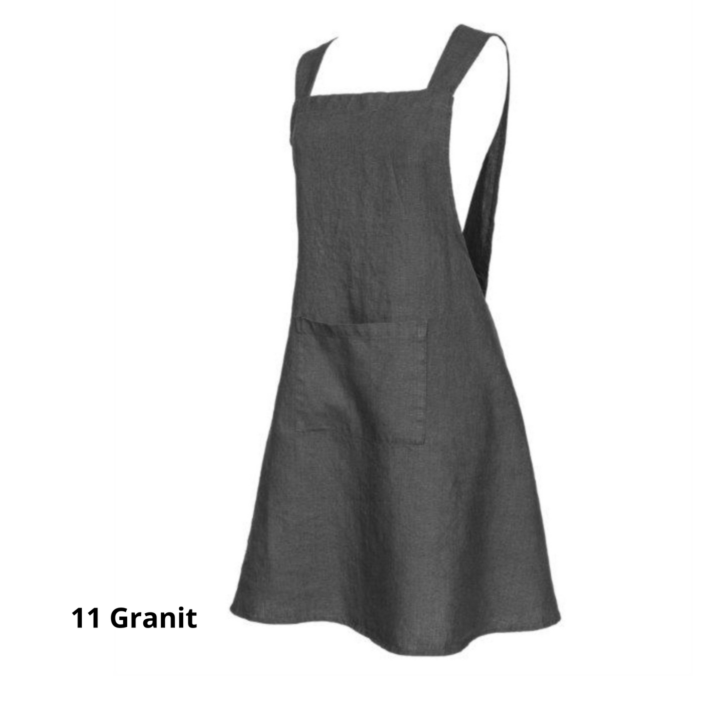 Grembiule Giapponese Kyoto Stone wash Puro lino