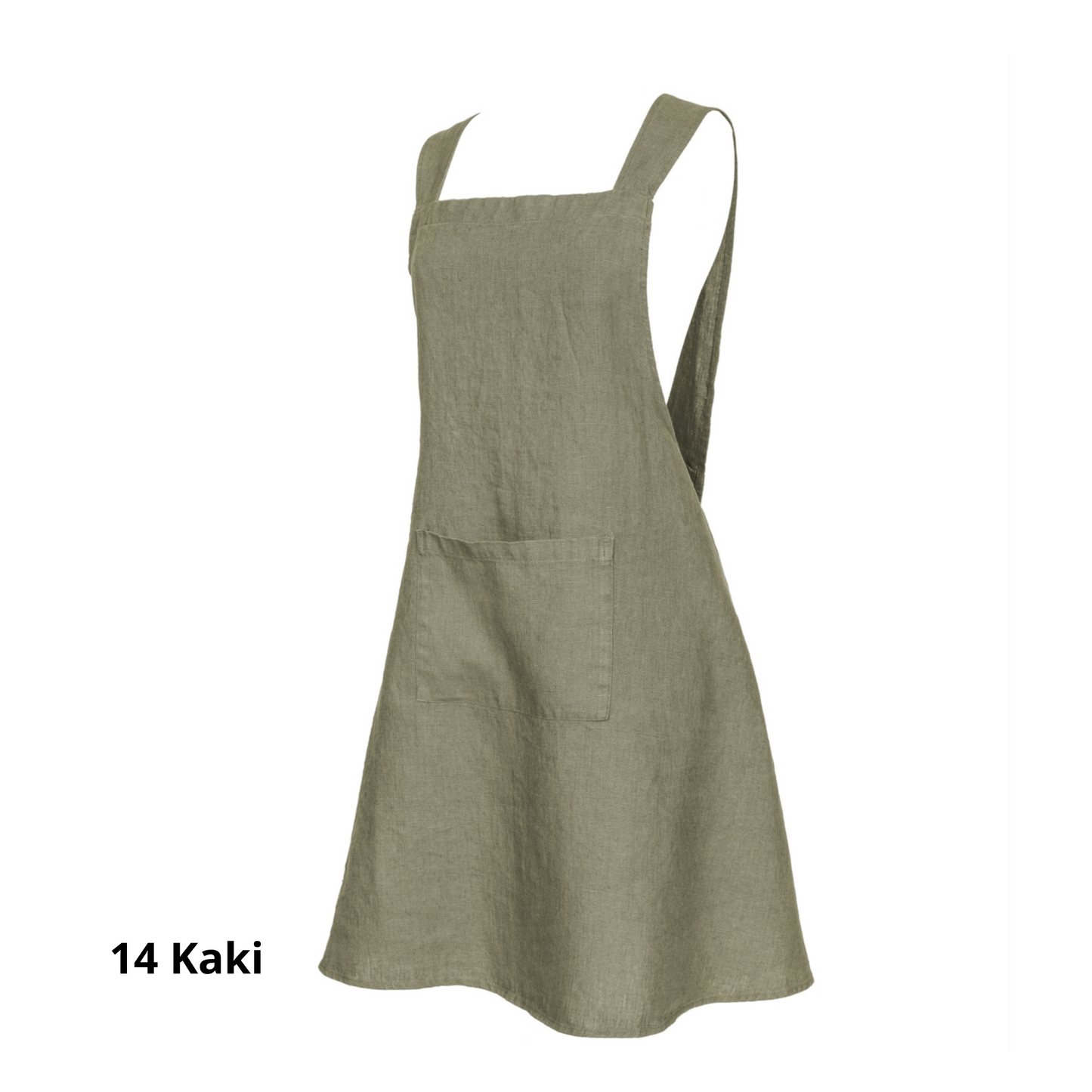 Grembiule Giapponese Kyoto Stone wash Puro lino