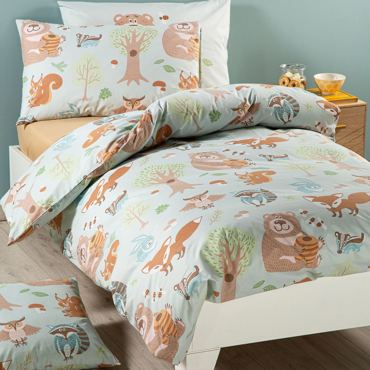 Parure Copripiumino Boschetto Kids 100% cotone