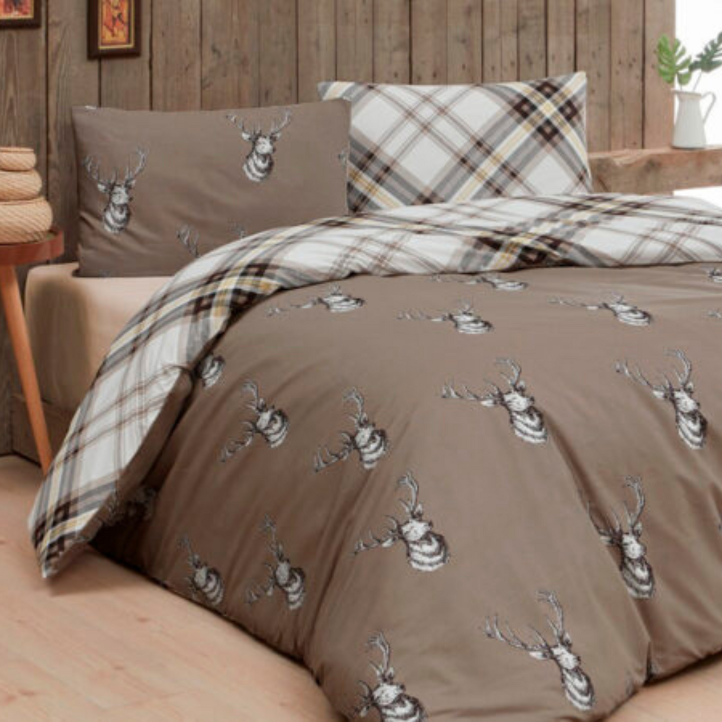 Parure Copripiumino Infinity Trofeo 100% puro cotone