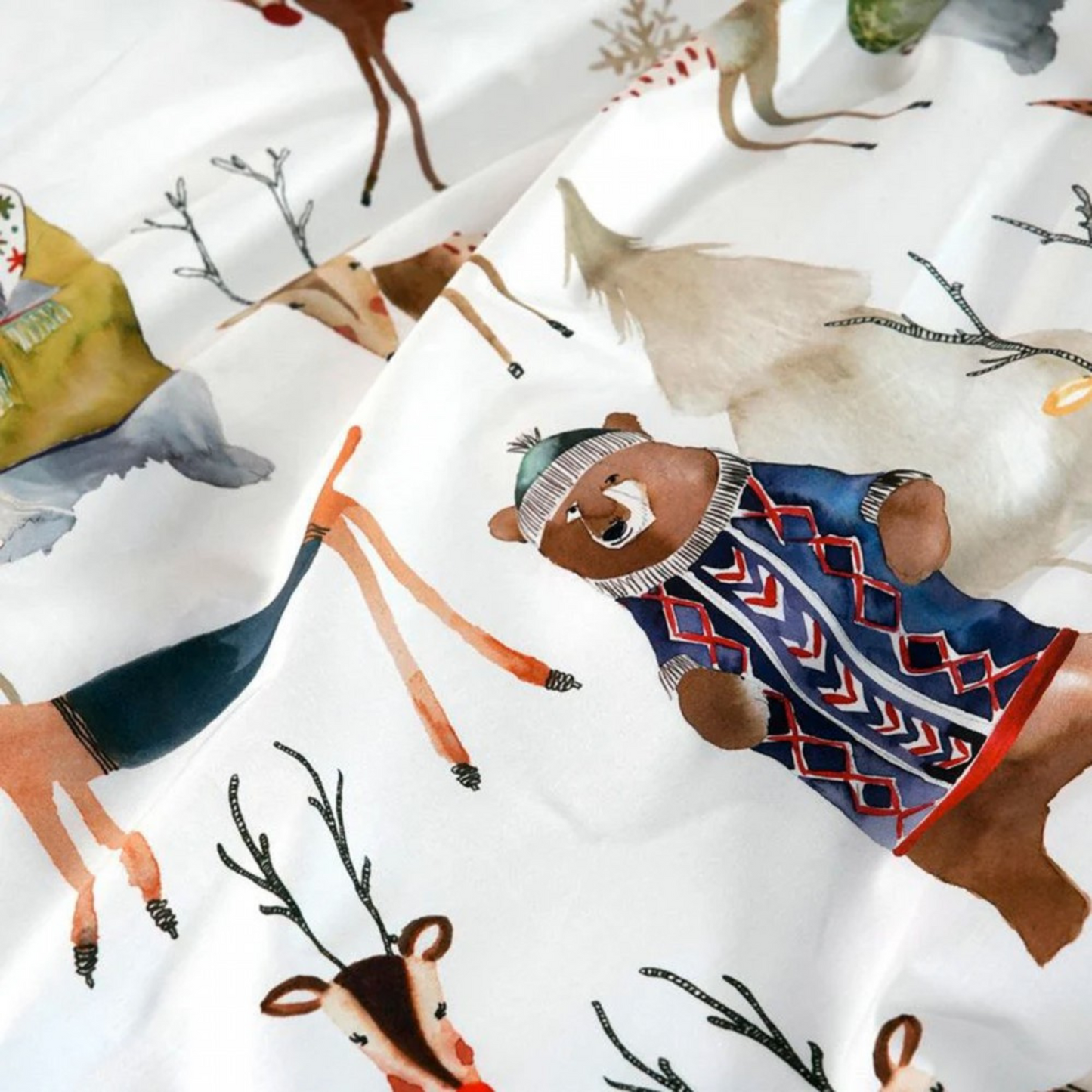 Parure Copripiumino Polar in Percalle