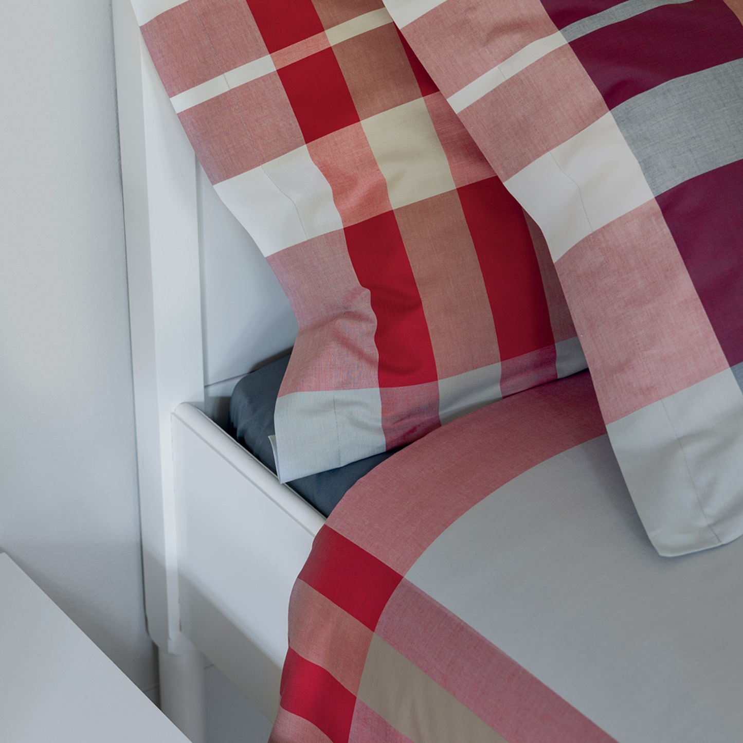 Parure copripiumino Birr 100% cotone pettinato tinto filo