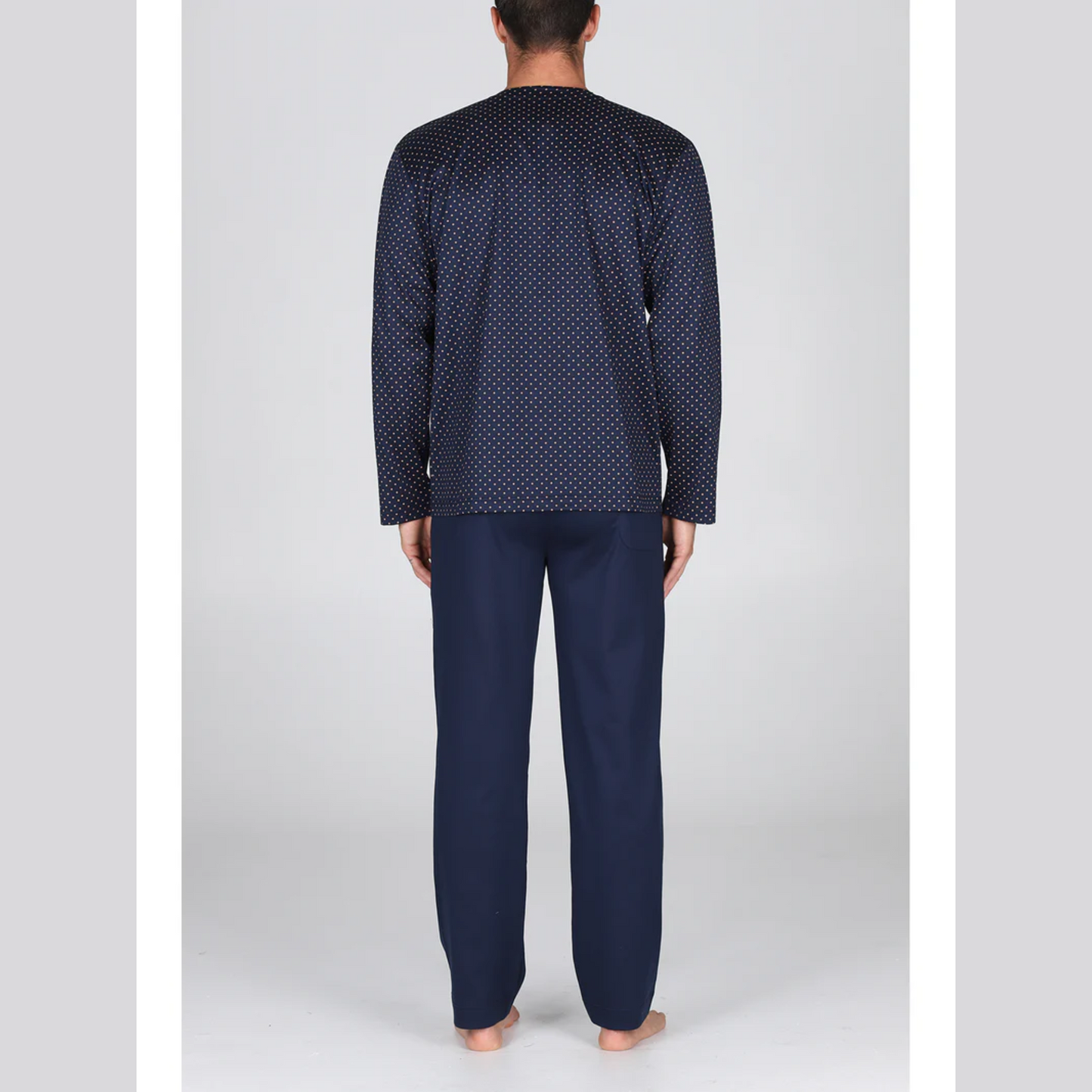 Pigiama lungo cardigan Sappada JAL284