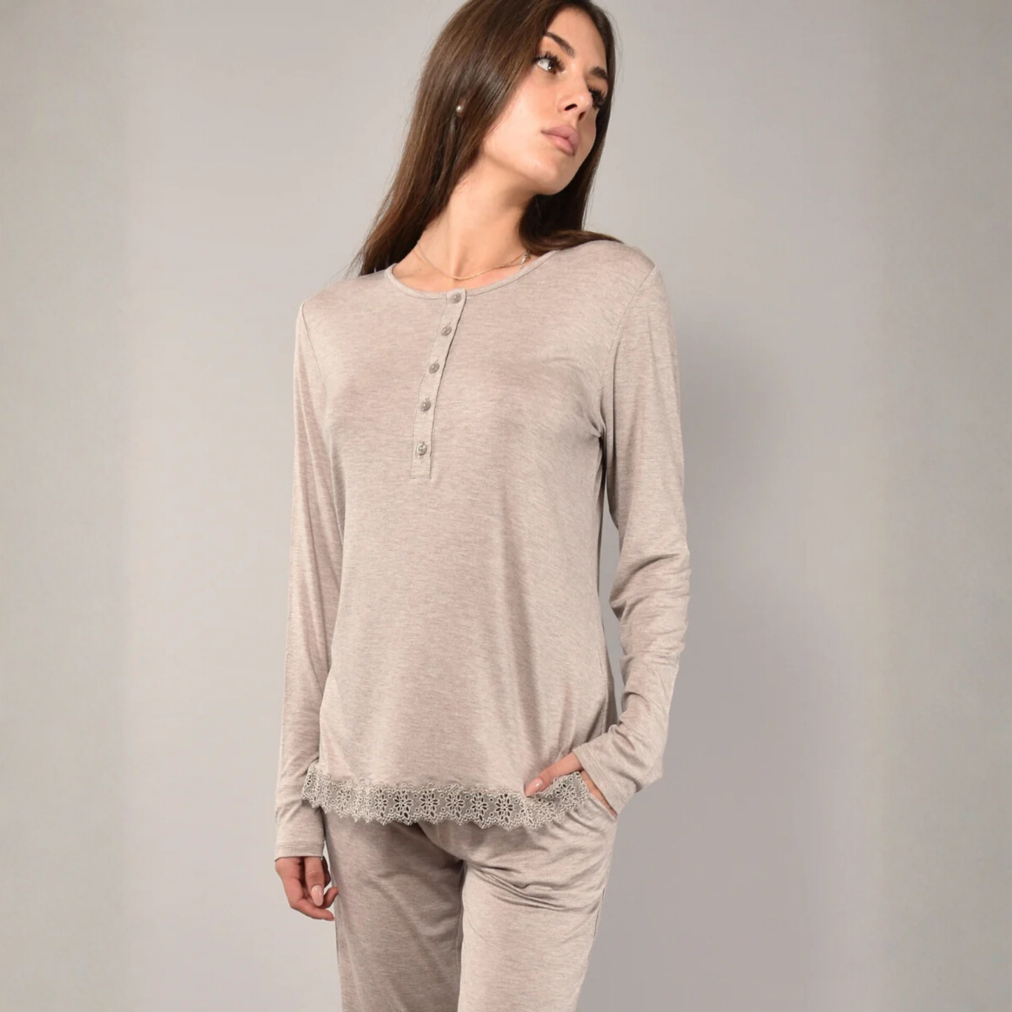 Pigiama serafino MC11