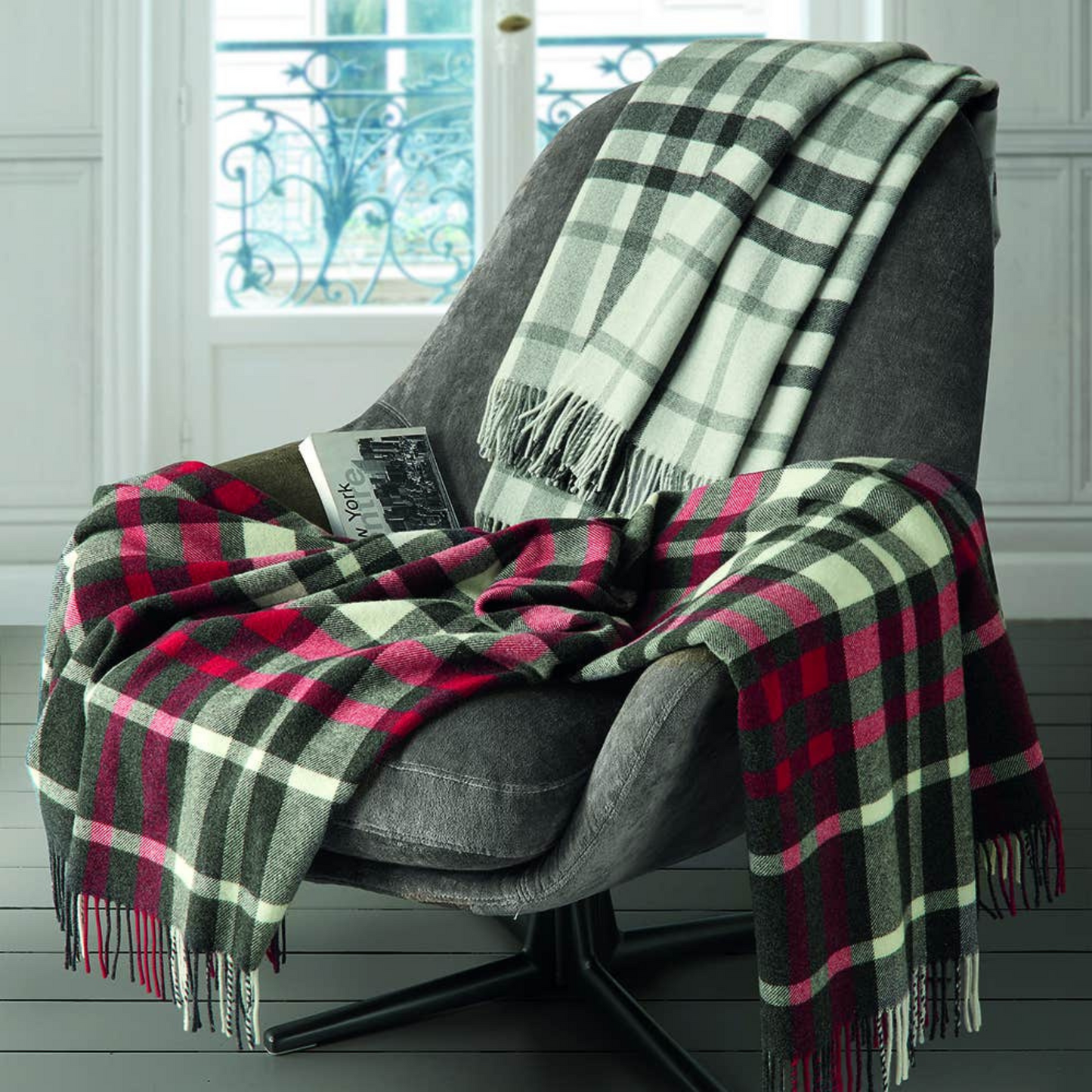 Plaid Colorado Pura Lana