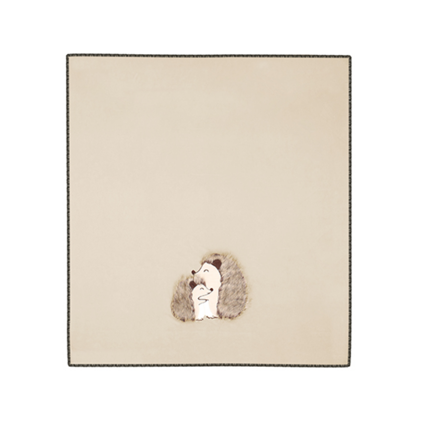 Plaid in pile con ricamo Abbraccio d'Amore 6M35140