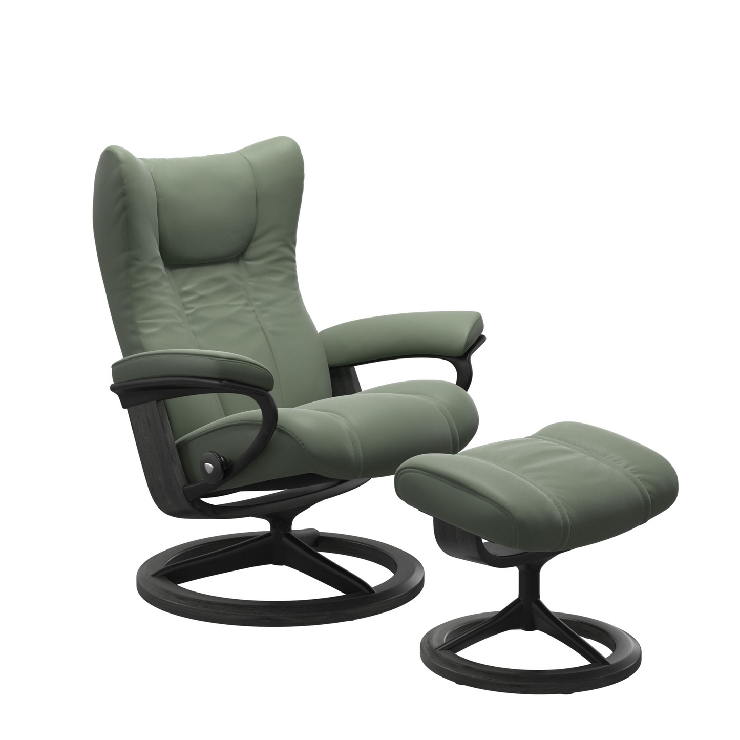 Poltrona Wing + Pouf