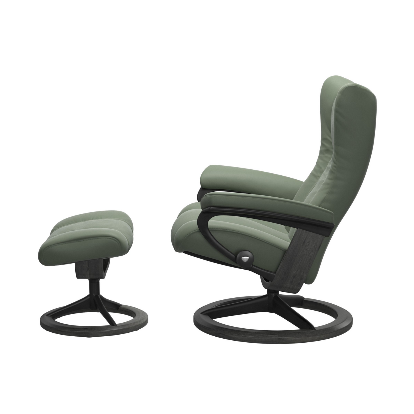 Poltrona Wing + Pouf