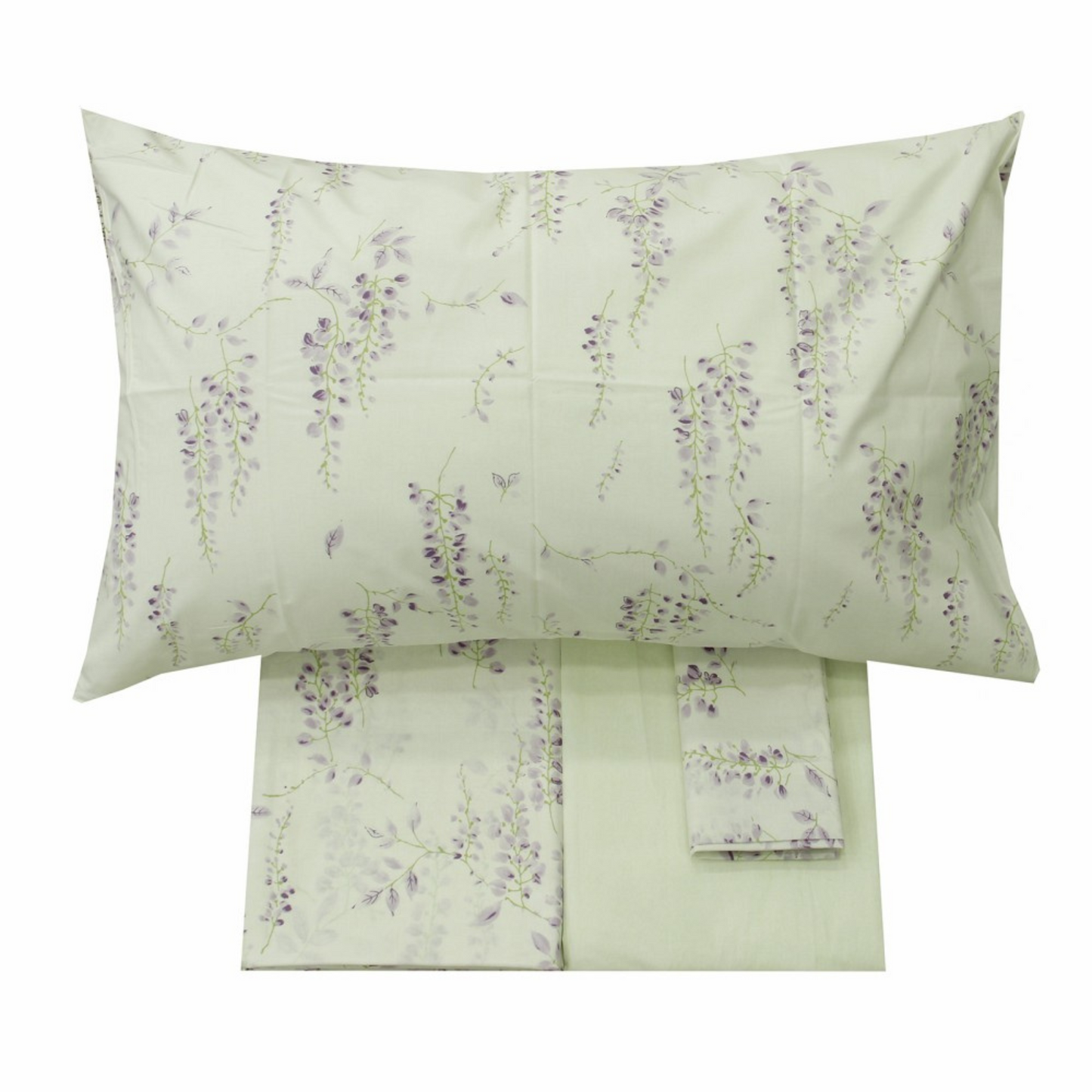 Completo lenzuola-Copriletto Sophie in percalle di cotone