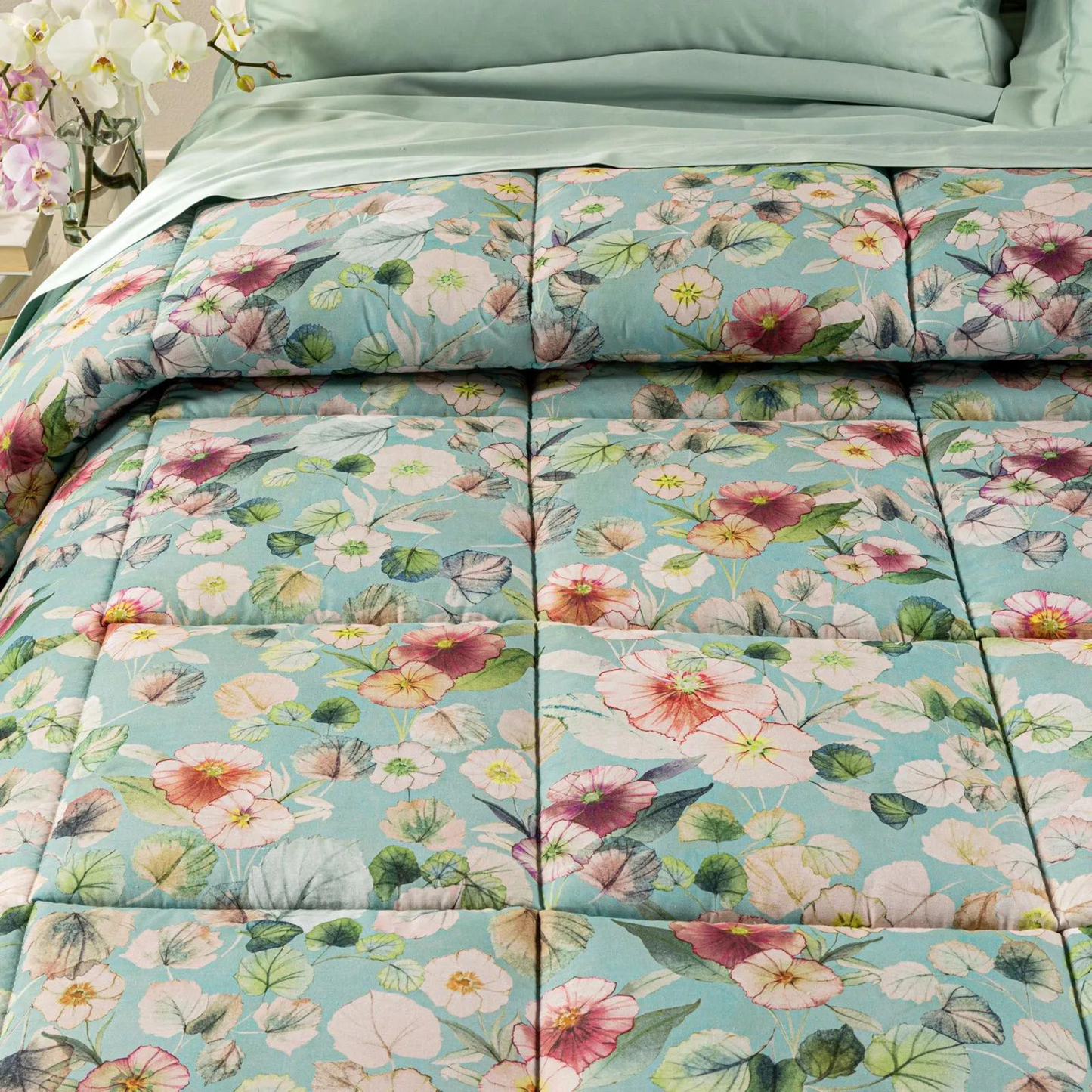 Trapunta Jasmine 100% Cotone