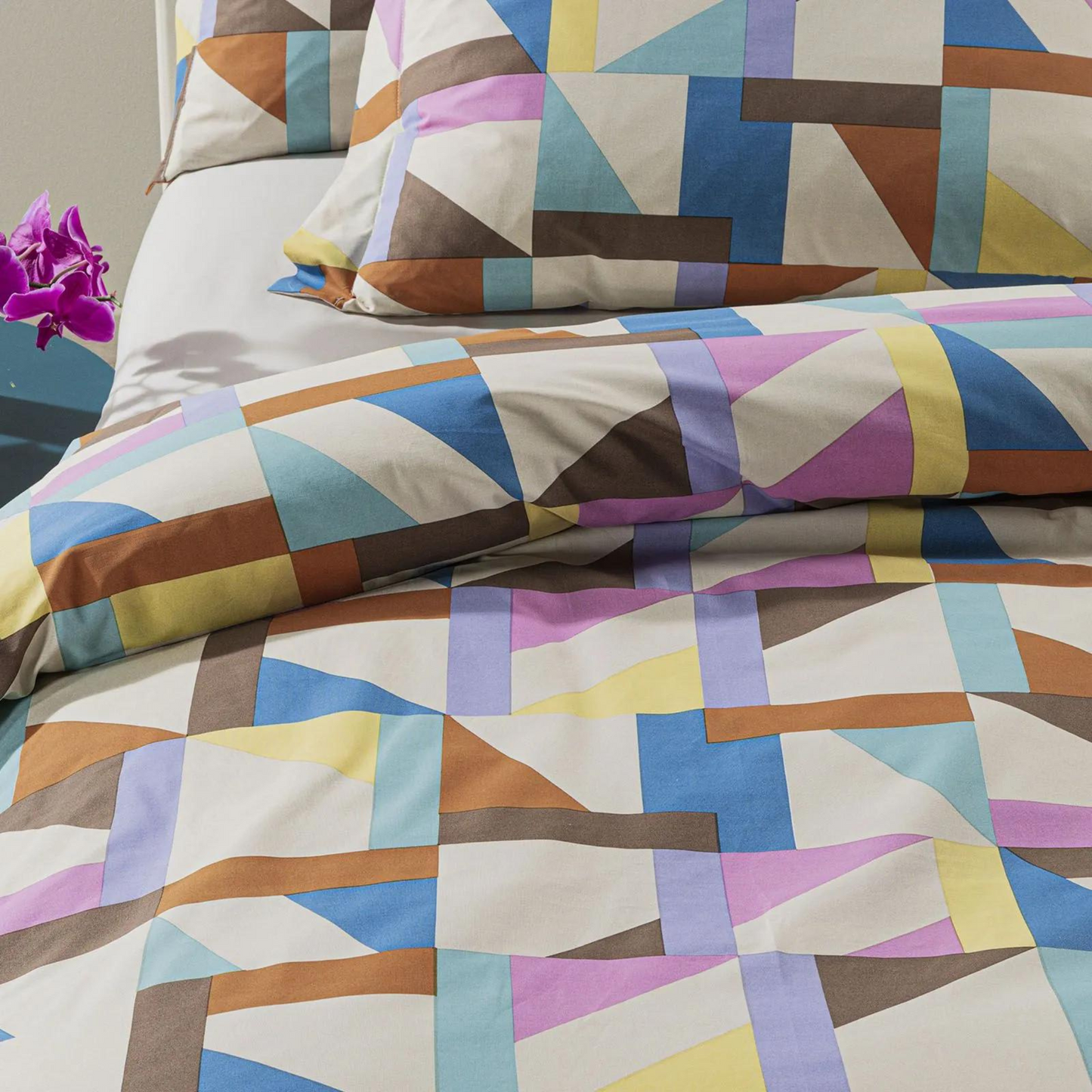 Completo Copripiumino Tuxedo 100% Cotone