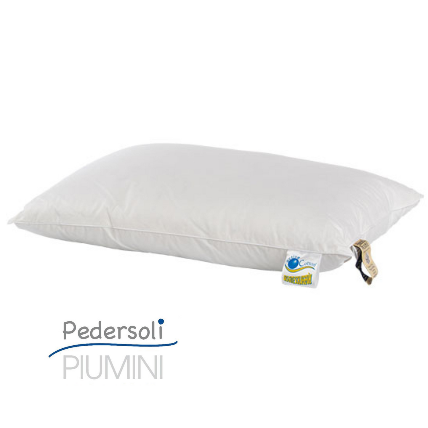 Guanciale Classic twill protex Bianco soffice