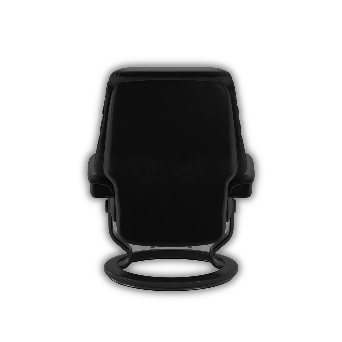 Poltrona Sunrise + Pouf Batick Black Stressless