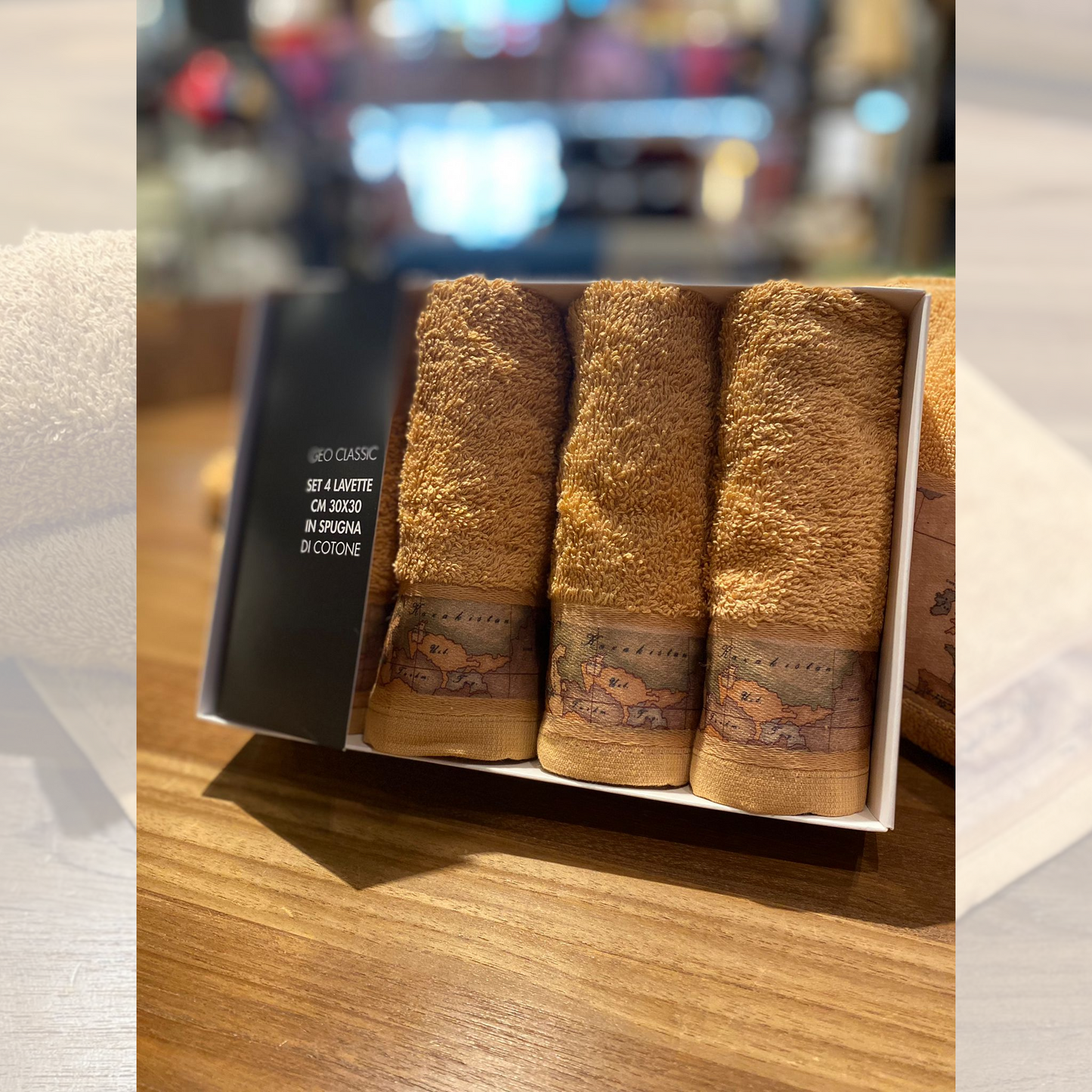 Set 4 Lavette Geo Classic