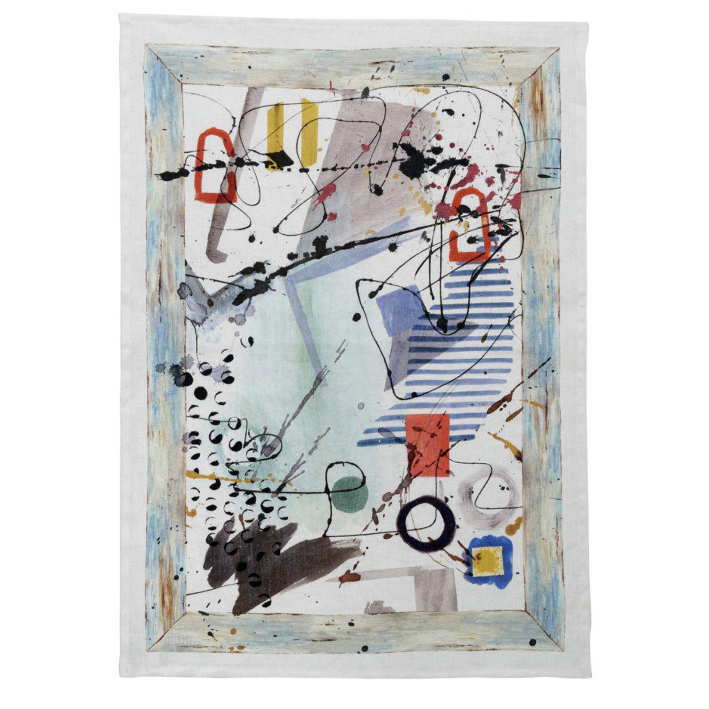 Strofinaccio Moma Grigio 100% canapa