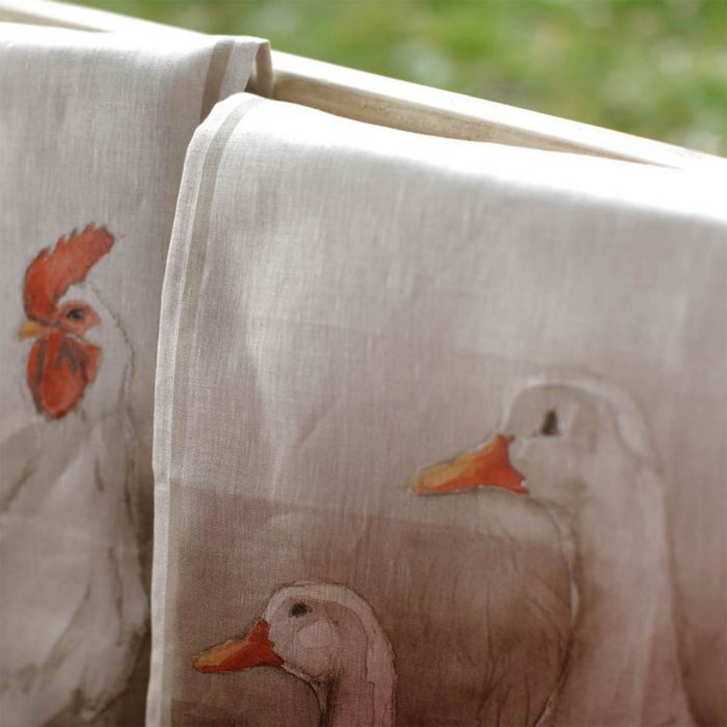 Strofinaccio Volaille papere in puro lino