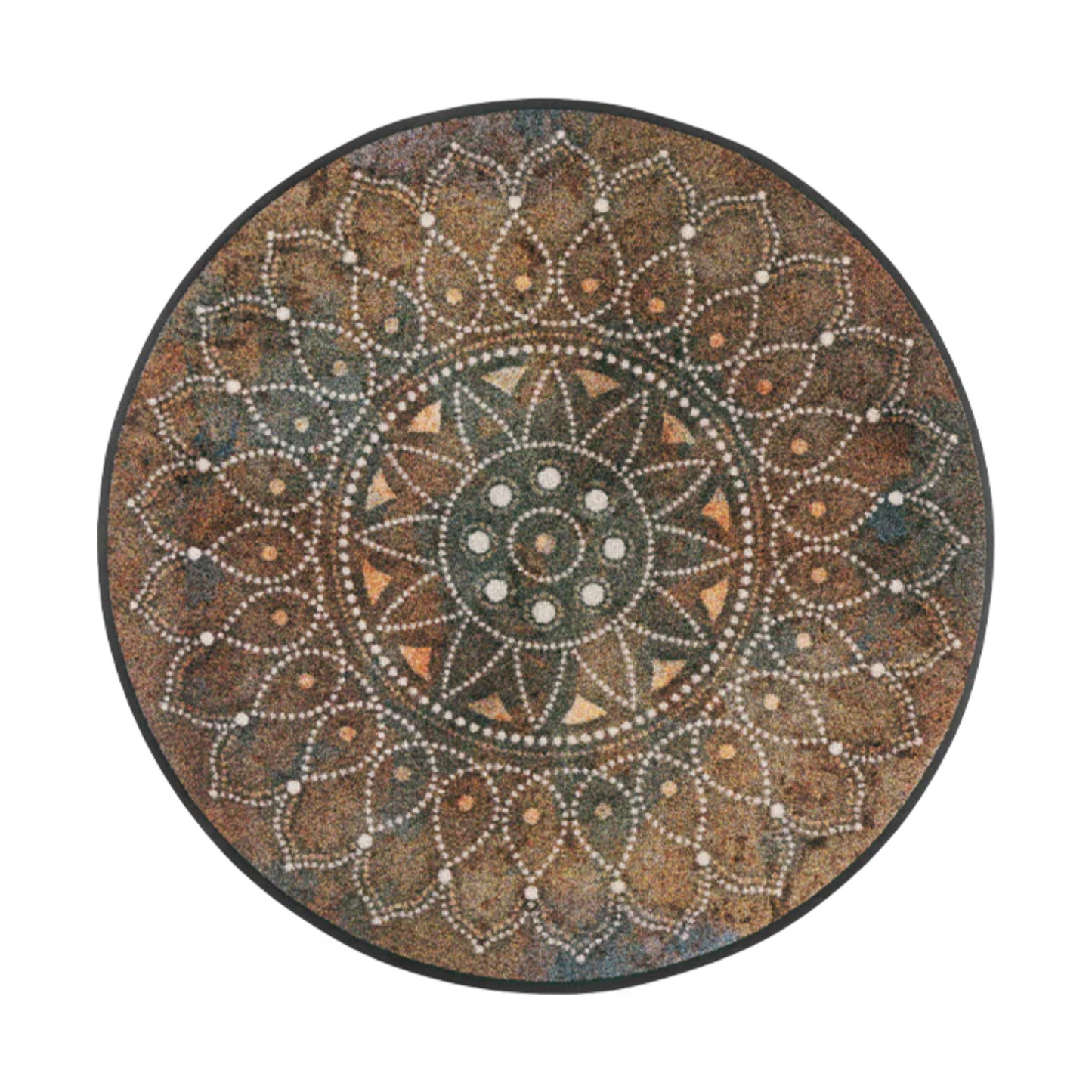 Tappeto antiscivolo Madhana Wash+Dry con bordo