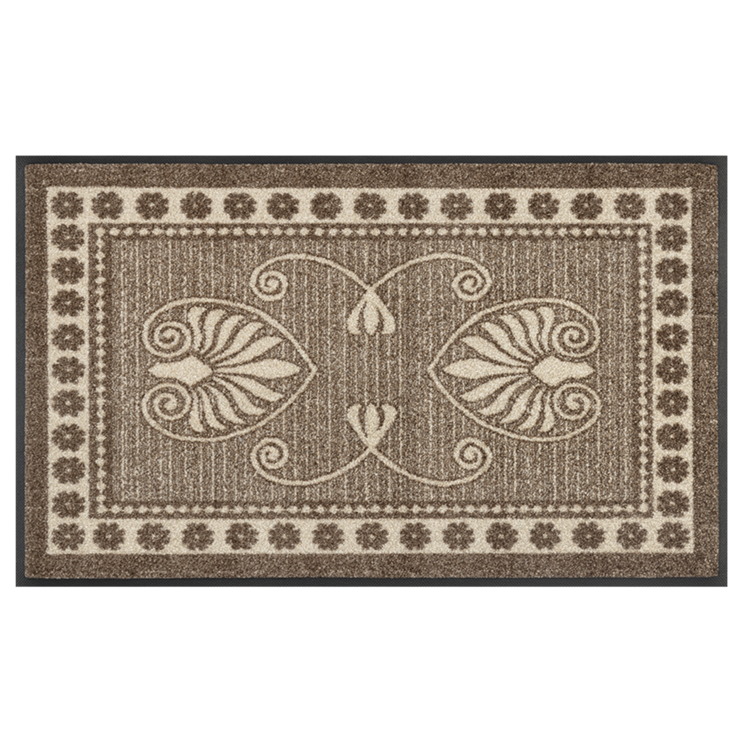 Tappeto antiscivolo Ornamentalli Wash+Dry con bordo