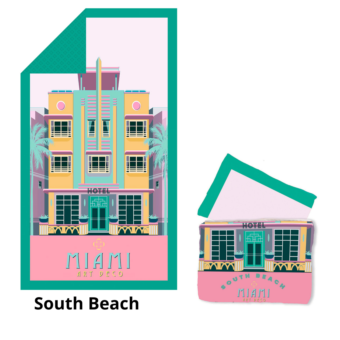 Telo Mare Microfibra+Pochette