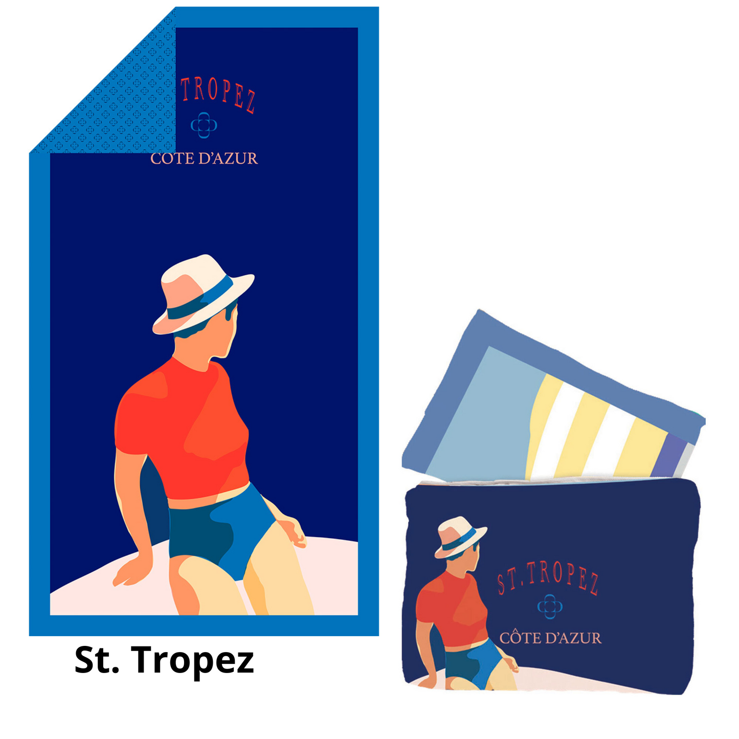 Telo Mare Microfibra+Pochette
