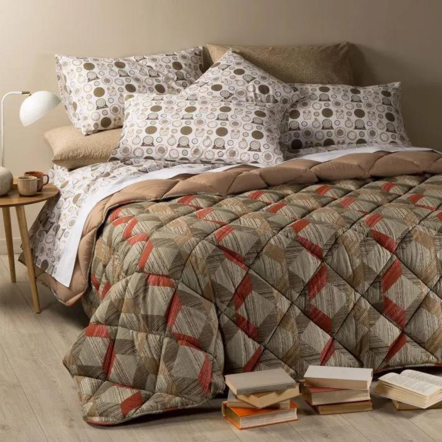 Completo Copripiumino Tex 100% Cotone