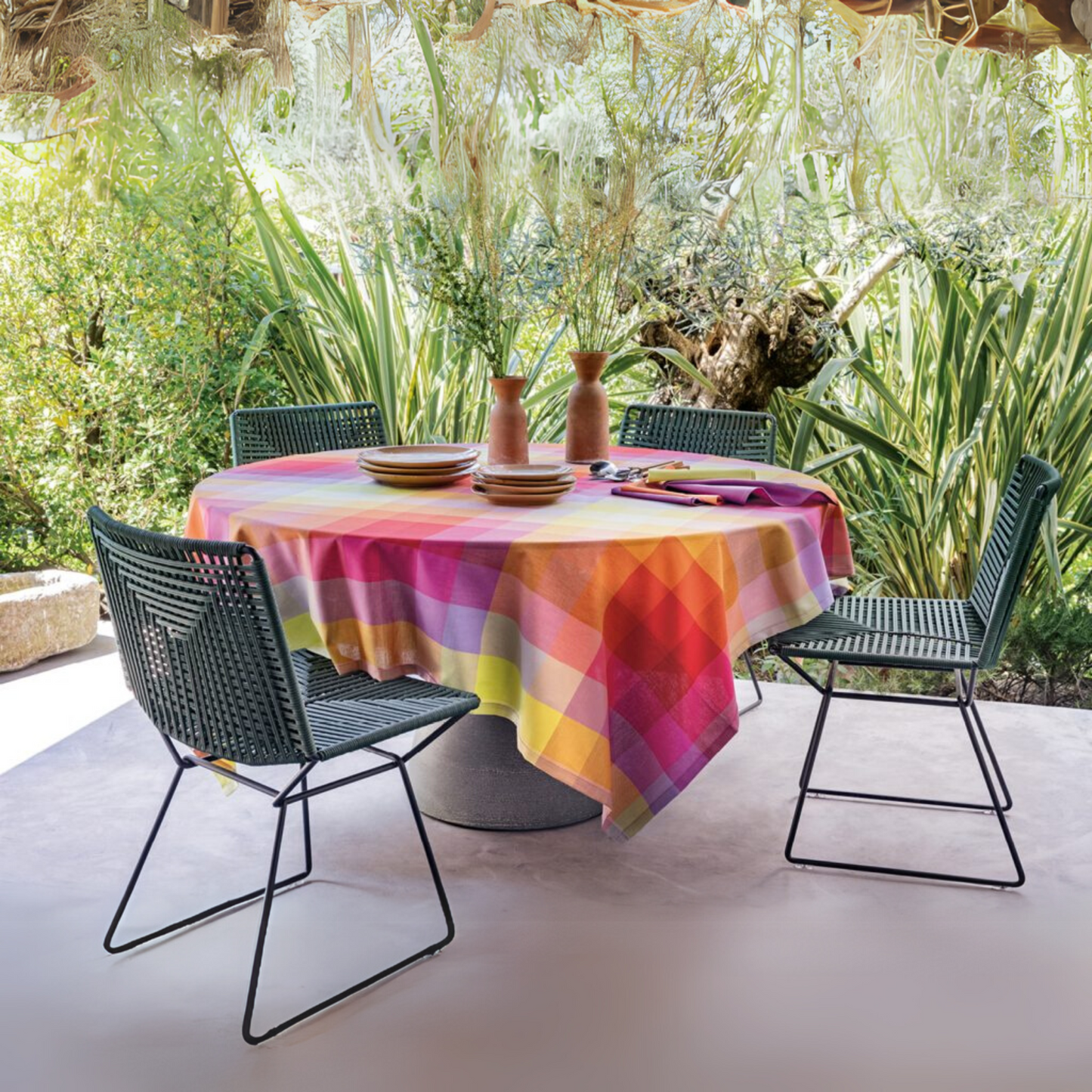 Tovaglia 1320 in cotone pettinato tinto in filo