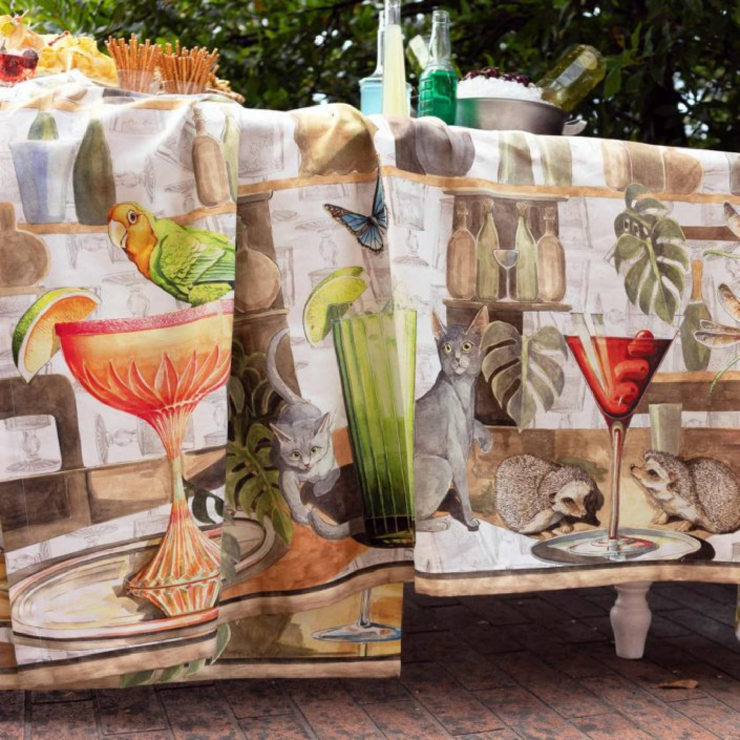 Tovaglia Mojito in puro cotone