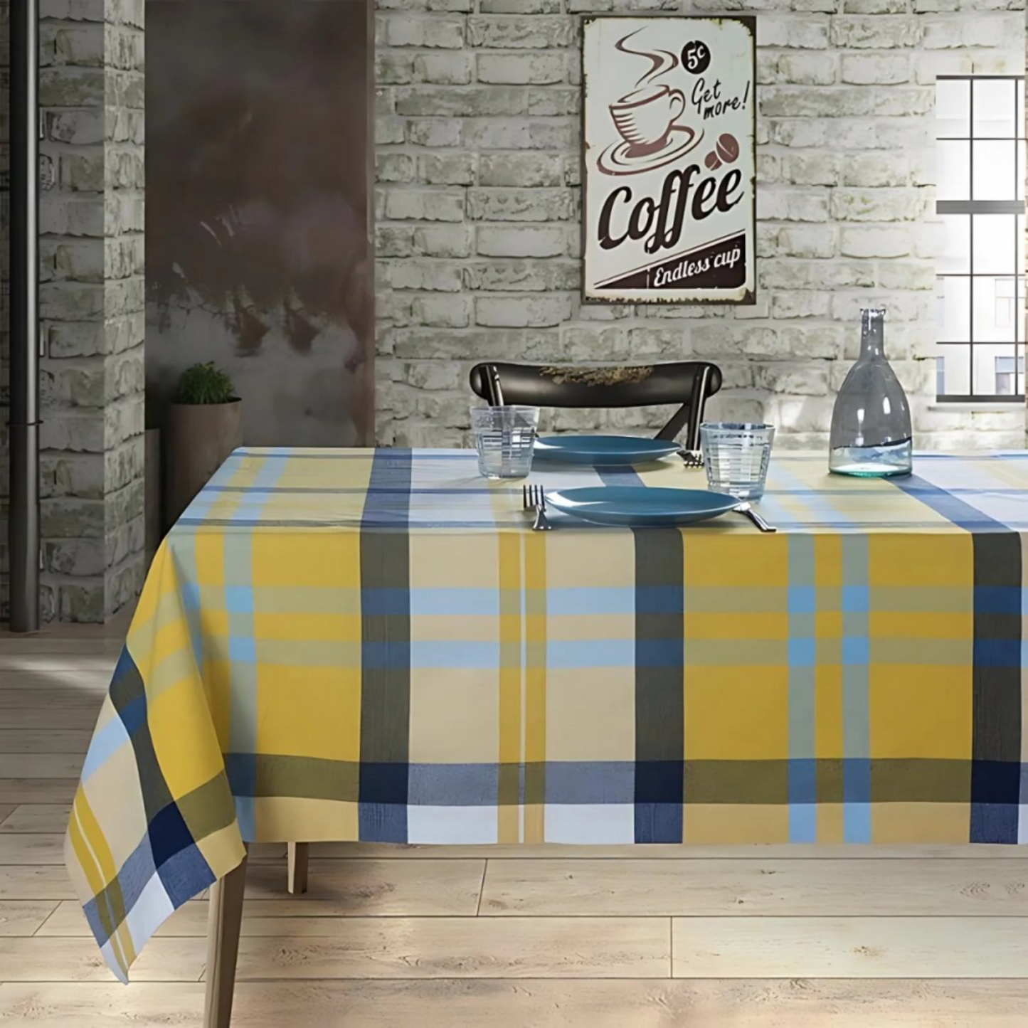 Tovaglia Madison 100% cotone tinto in filo