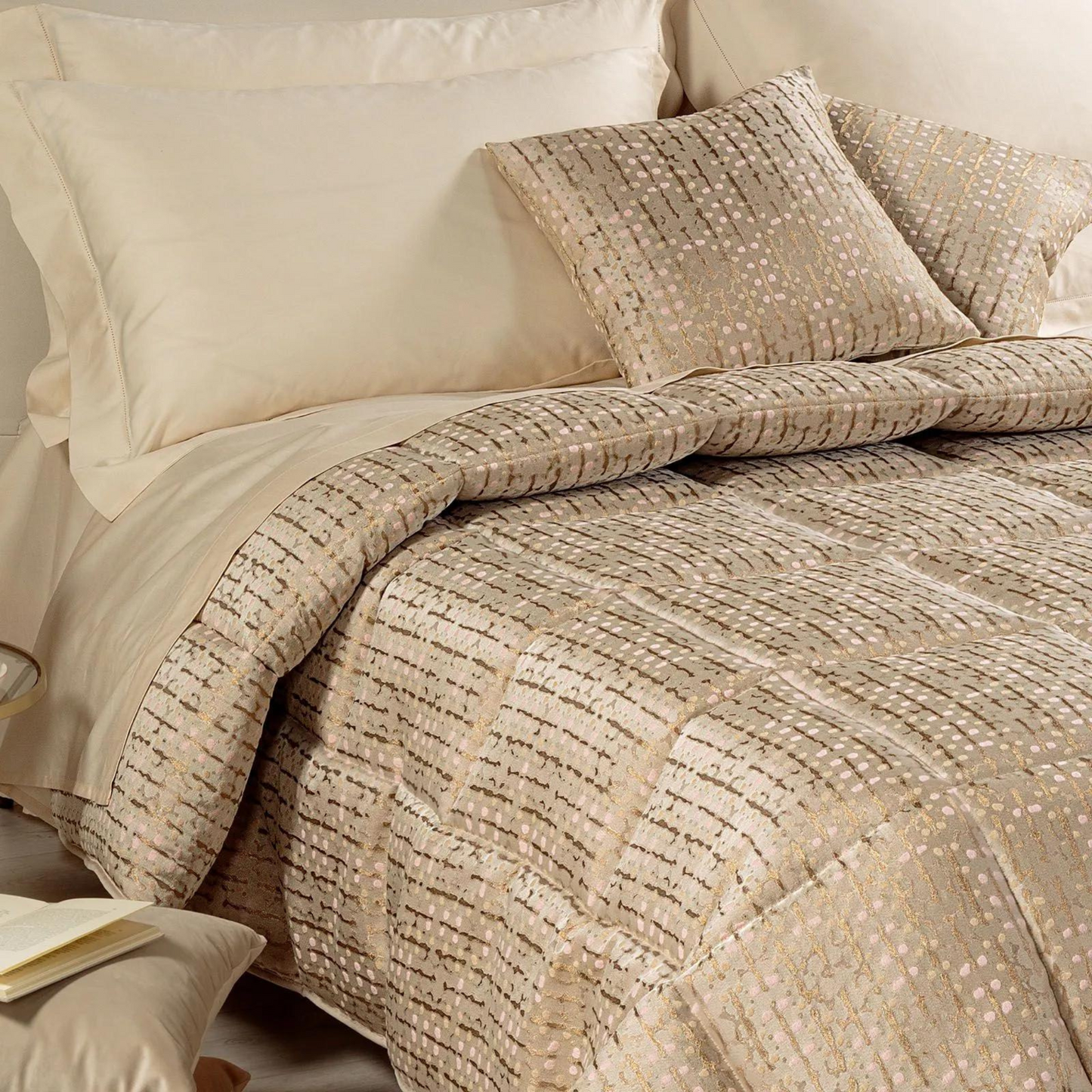 Trapunta Nives Raso Jacquard Caleffi Dreaming