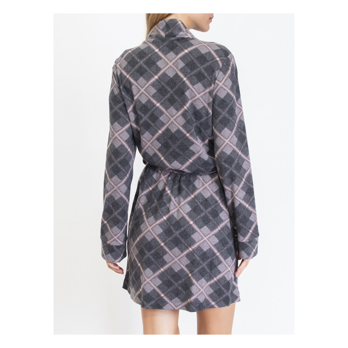 Vestaglia con tasche Check W3ACK71