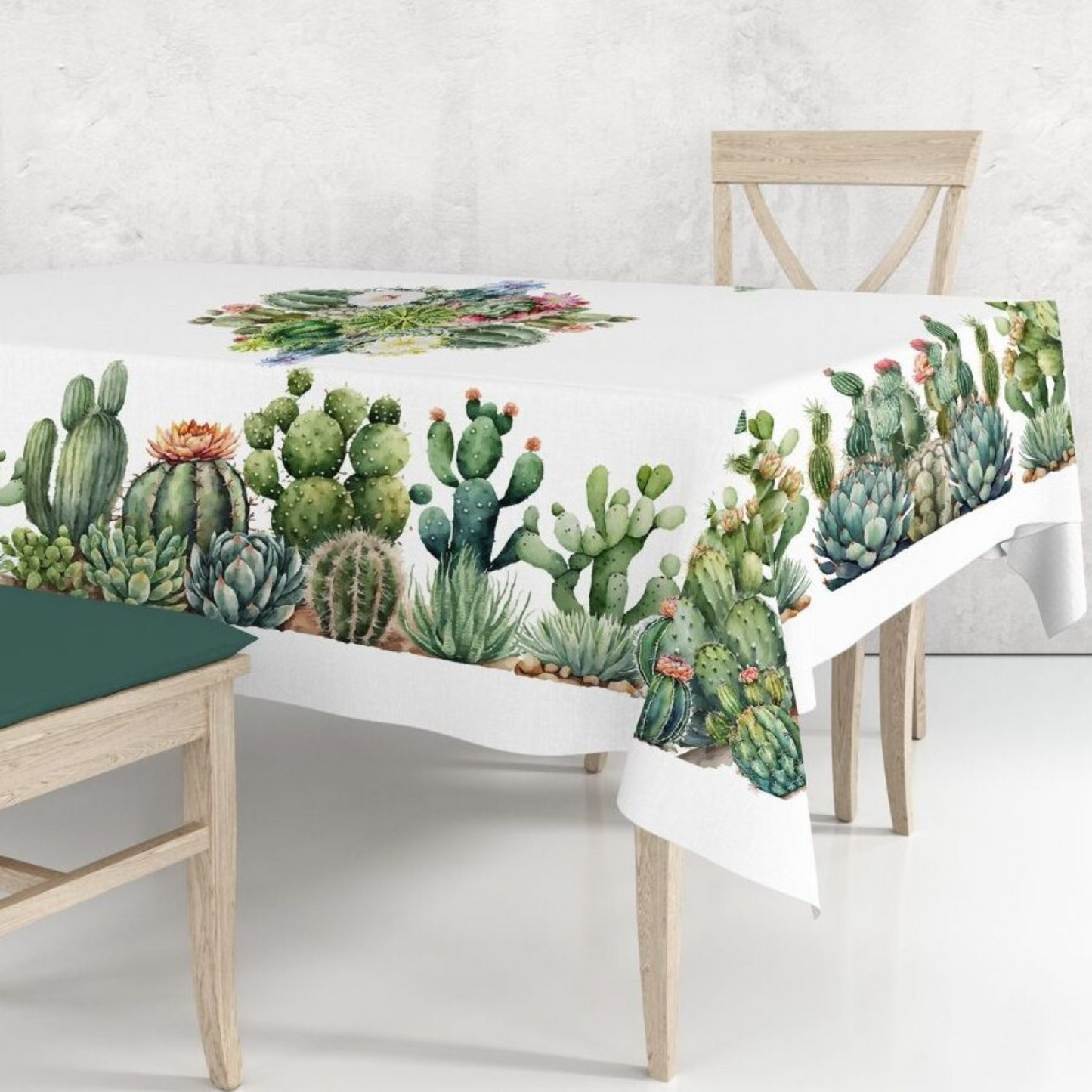 Tovaglia Design Cactus 100% cotone