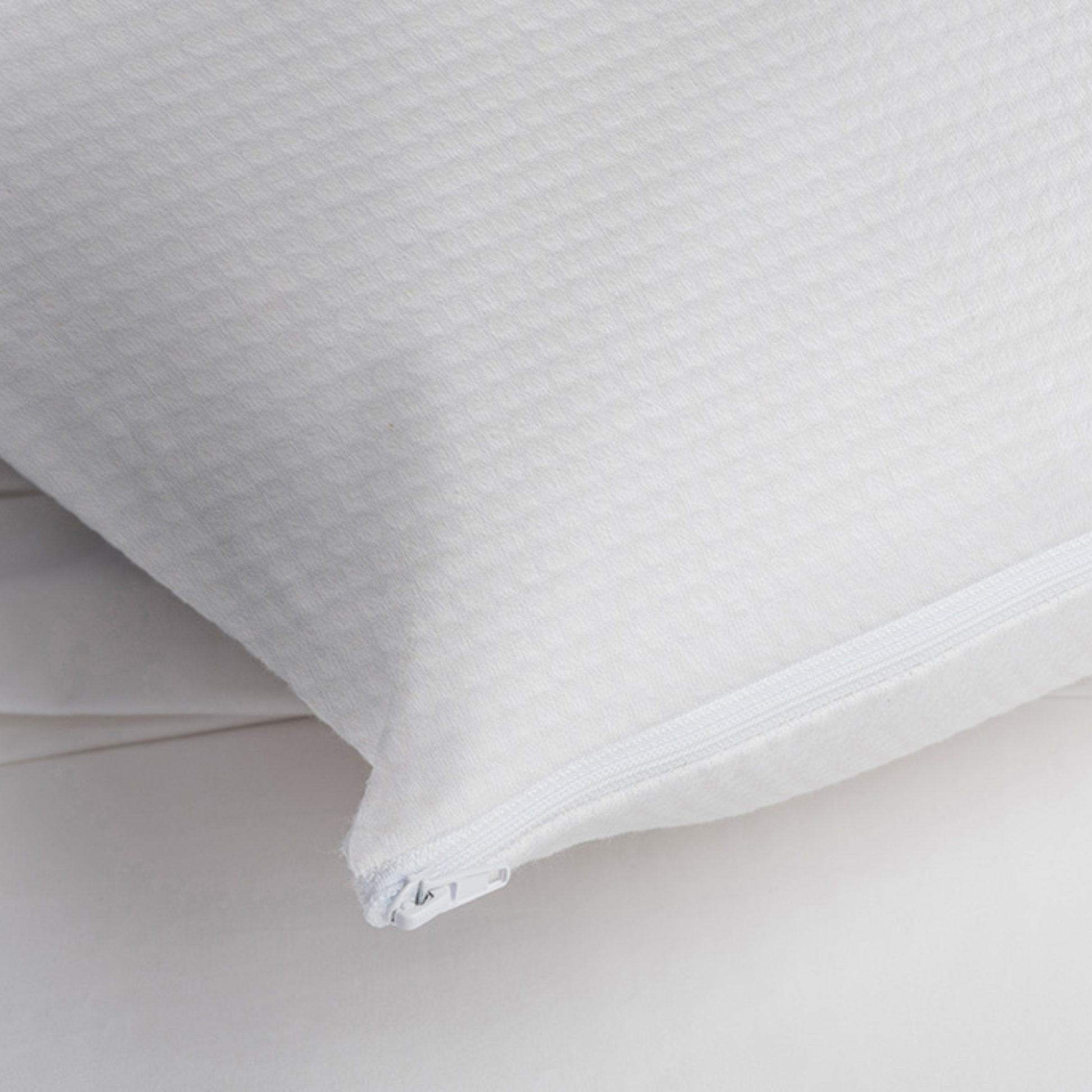 Copriguanciale Frost 100% cotone termoregolatore dettaglio zip