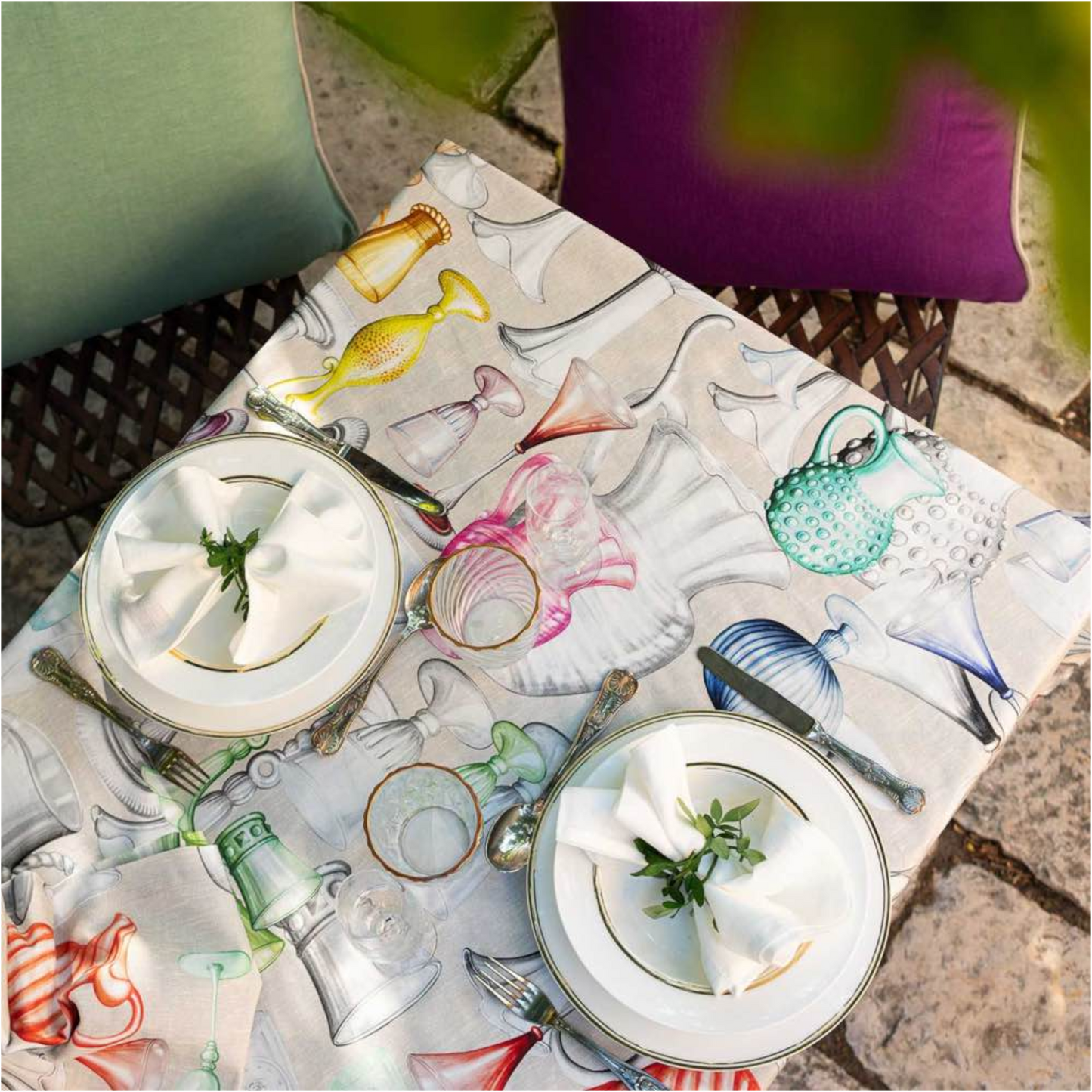 Tovaglia Cheers in puro cotone